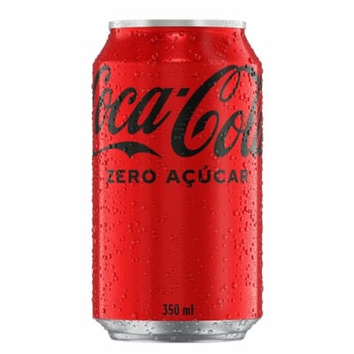 Foto de Coca-Cola Zero Açúcar 350ml Lata